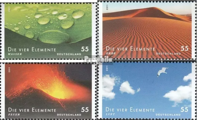 RFA (FR.Allemagne) 2852-2855 (complète edition) timbres prémier jour 2011 le qua