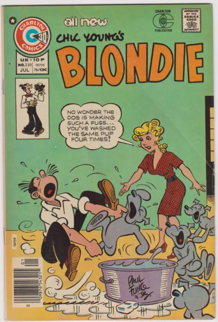 Blondie 220 From 1976 By Charlton Comics