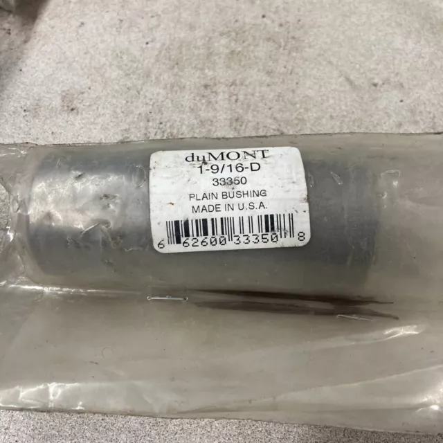 duMONT (33350) 1-9/16 x 4 Style D Plain Broach Bushing