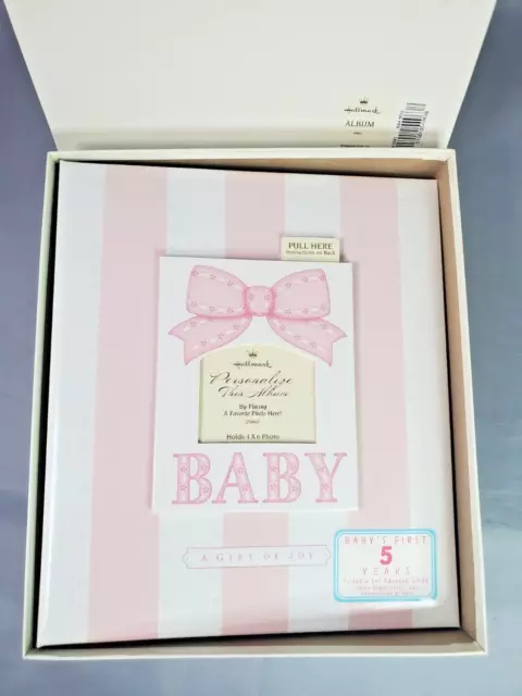 Hallmark A Gift of Joy Baby's First 5 Years Memory Photo Album Binder Adoption