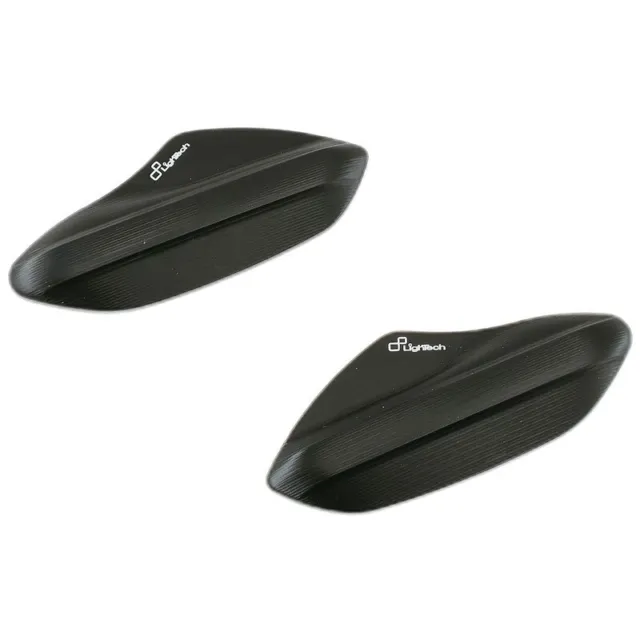 Caps Miroir LighTech ergal Noir Aprilia RSV4 1100 Factory à Partir De 2021 2024