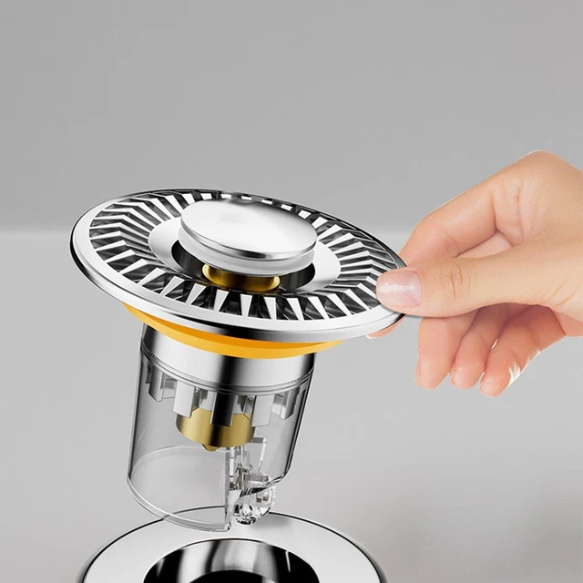 Bouchon De Filtre Anti-insectes Et Anti-odeurs – Silicone Blanc – Diamètre 70-80 Mm – Pour évacuation Machine à Laver, Douche, évier