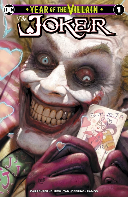 Joker Year Of The Villain #1 Unknown Comics Ryan Brown Exclusive (10/09/2019)