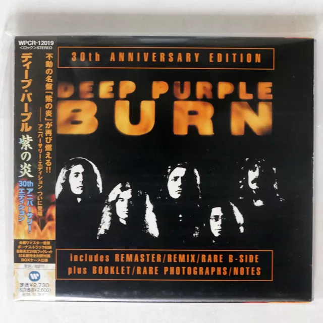 Deep Purple Burn Warner Japan Wpcr12019 Japan Obi 1Cd