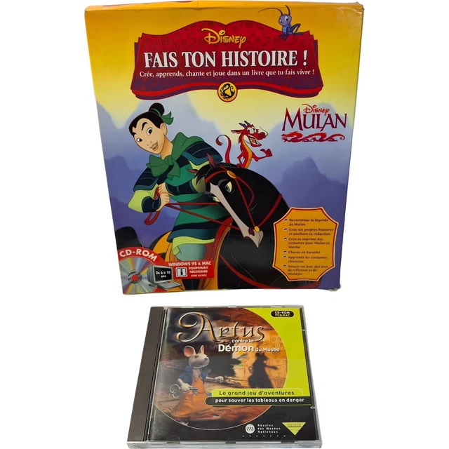 7 jeux PC anciens - big box vintage - lots ou à l'unité - Jeux vidéo