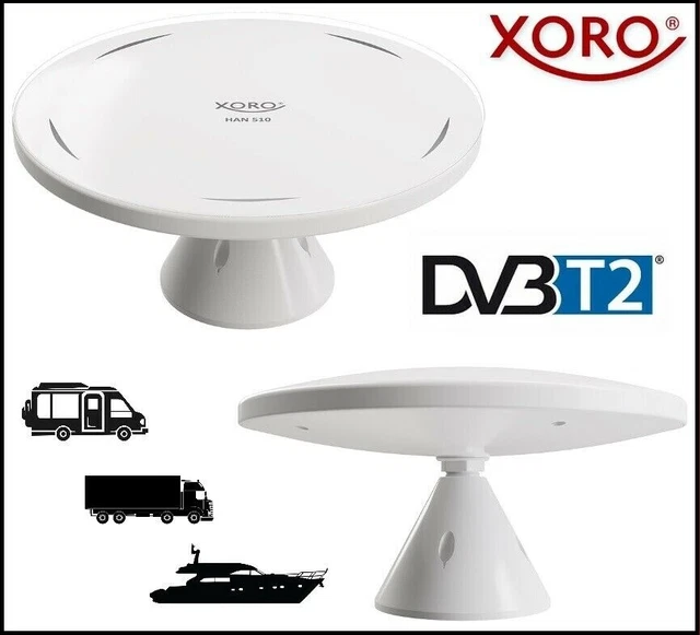 ANTENNA TV DIGITALE Terrestre Esterna Amplificata Per Camper