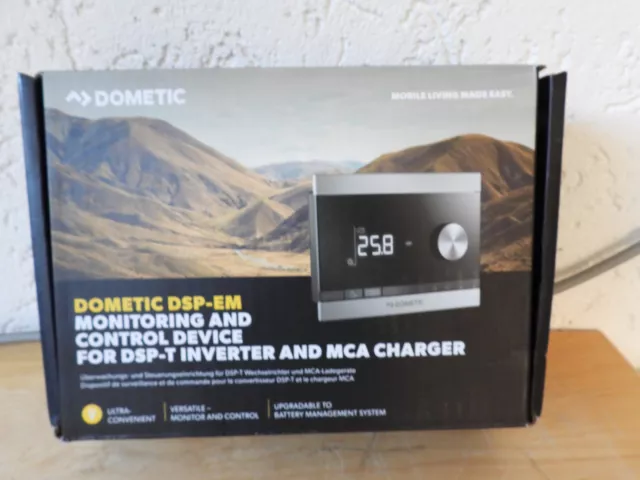 DOMETIC DSP-EM SinePower Bediendisplay für Sinus Wechselrichter + Batteriesensor