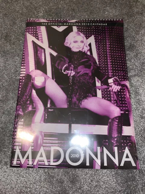 Madonna offizieller Kalender 2010 versiegelt (2021 Match)