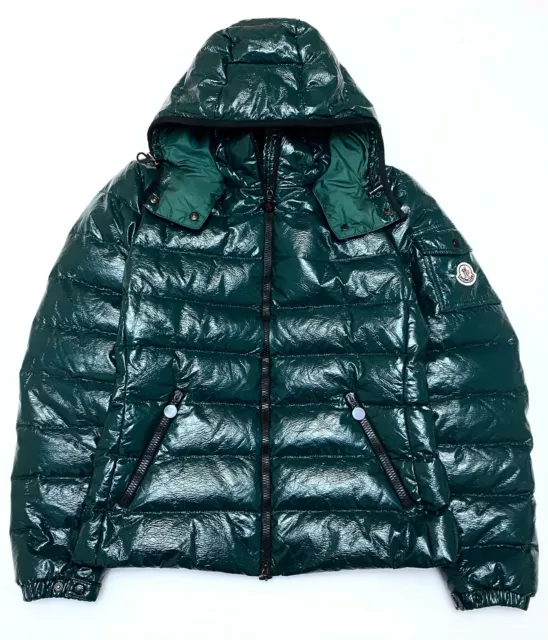 RRP $1970 RARE Auth MONCLER BADY Green Zip Up Down Puffer Jacket Coat - 1 S