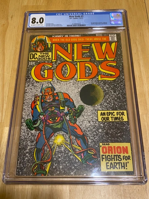 DC New Gods 1 CGC 8.0 1971