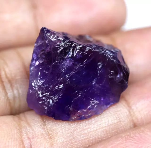 30 CT Natural African Purple Amethyst Untreated Specimen Rough