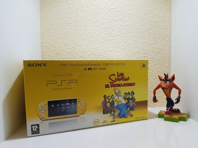 Console PSP Sony édition Limitée Simpsons – Jaune Homer