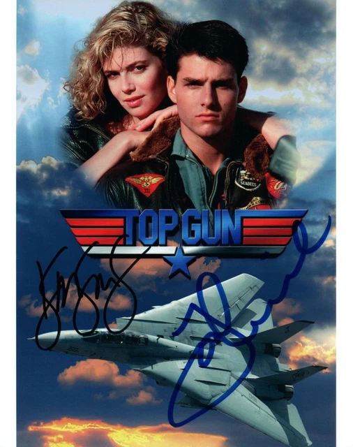 KELLY MCGILLIS TOM Cruise top gun 8x10 signed Photo autographed Picture