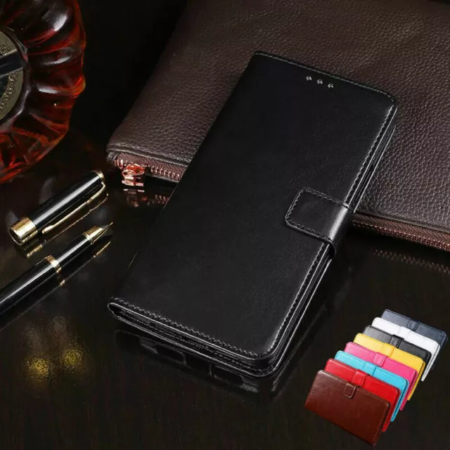 For Samsung Galaxy A20 A30 A50 A70 Luxury Leather Wallet Flip Case Card Cover