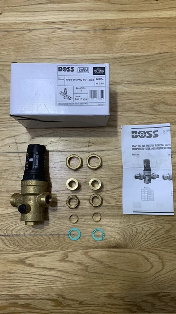 Valvole Riduzione Pressione Boss216 Prv Pn16 Cxc 15mm