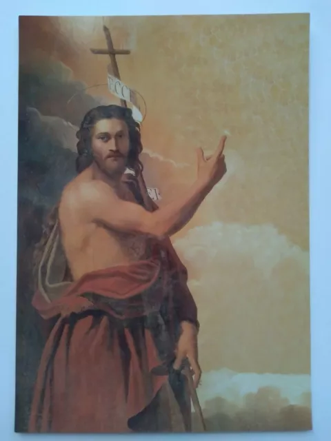 Postcard, Rome St. John the Baptist, by Roberta Zagaria, art, unposted, 