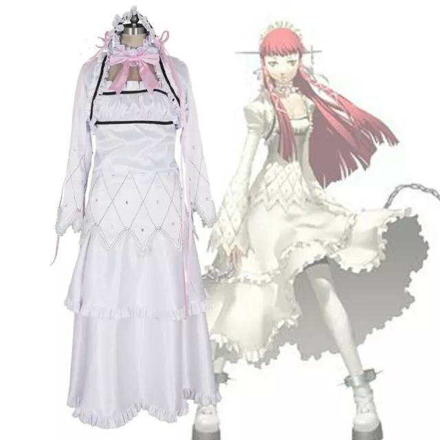 Halloween Persona 3 Chidori Yoshino Dress P3 Girls Party Game Cosplay Costume