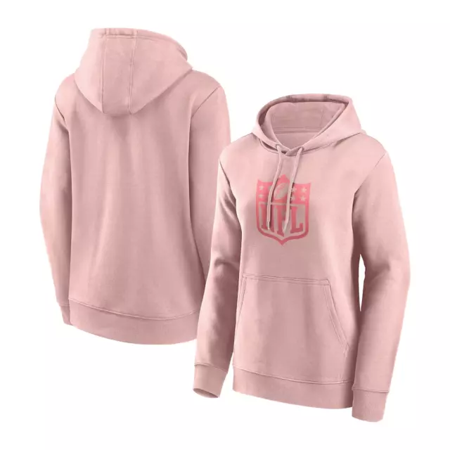 NFL Football Americano Felpa (Taglia M) Donna Protezione Logo Cappuccio - Nuovo