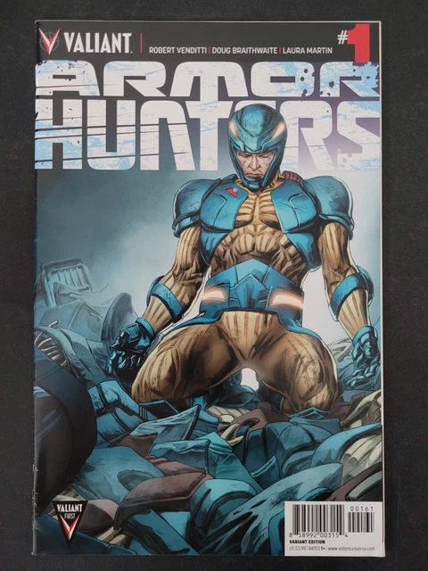 Armor Hunters #1 (2014) Valiant Doug Braithwaite Retailer Incentive Variant 1:50