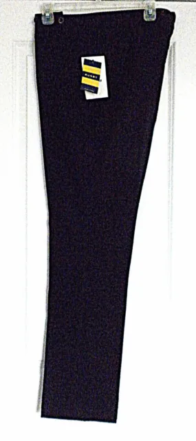 Ralph Lauren RUGBY Sz  12 Black Wool Lined Straight Leg Suspender Dress Pant NWT