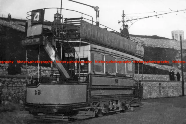 F005436 Plymouth. Devon. Old Tram