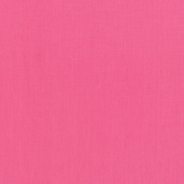 Yarda de tela de edredón liso de algodón rosa de telas RJR