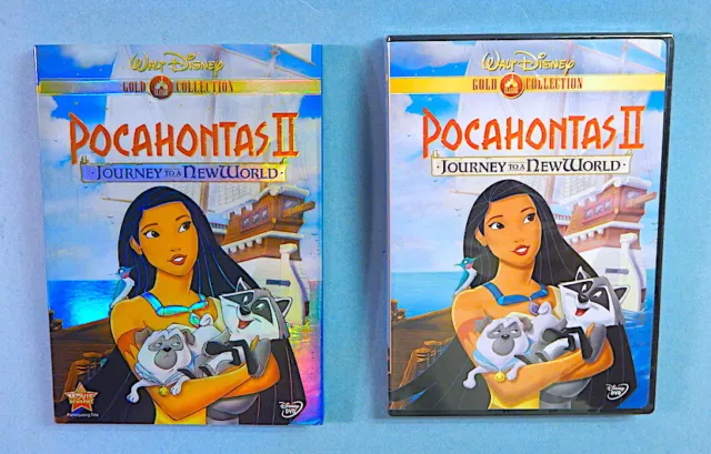 SLIPCOVER!  Brand NEW! Disney’s POCAHONTAS II  DVD Sealed & MINT Condition!