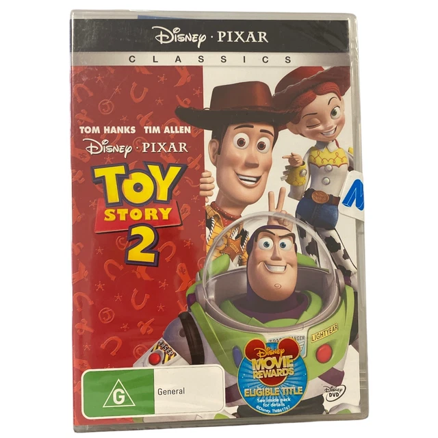 TOY STORY 2 DVD Disney Pixar Classic Animated Family Region 4 Brand New ...