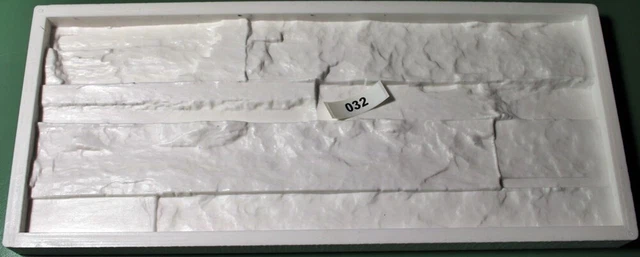 Stampo in silicone 50 x 20 cm, struttura in ardesia stampo per colata mascherina clinker G-S2
