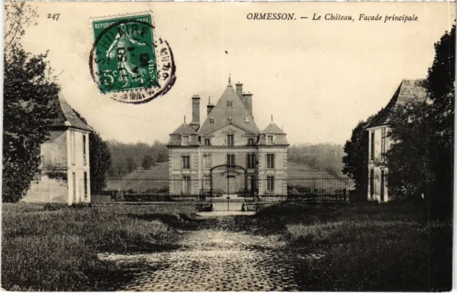 CPA ORMESSON-sur-MARNE Le Chateau - Facade Principale (1352551)