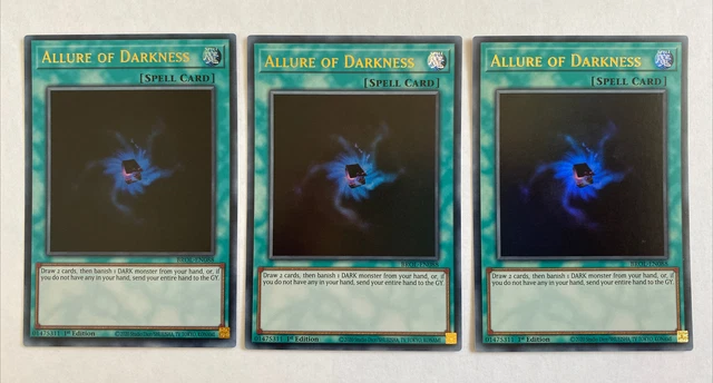 Allure of Darkness Ultra Rare x3 Playset BROL-EN088 1st Edition Mint Yugioh