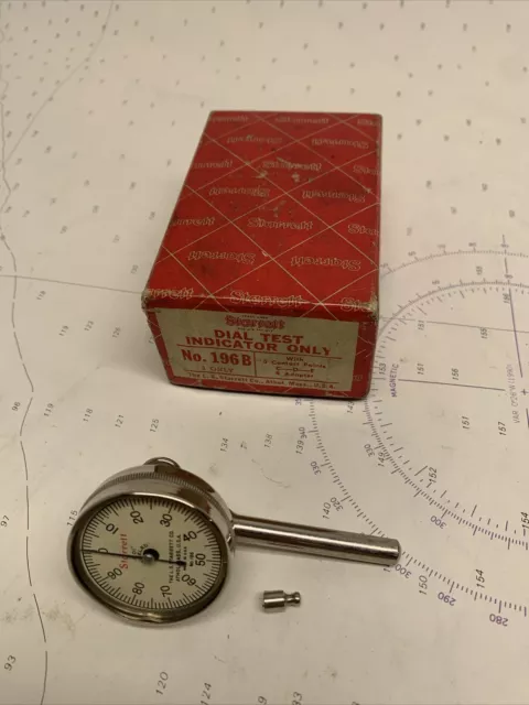 Starrett Dial Test Indicator Only No. 196B