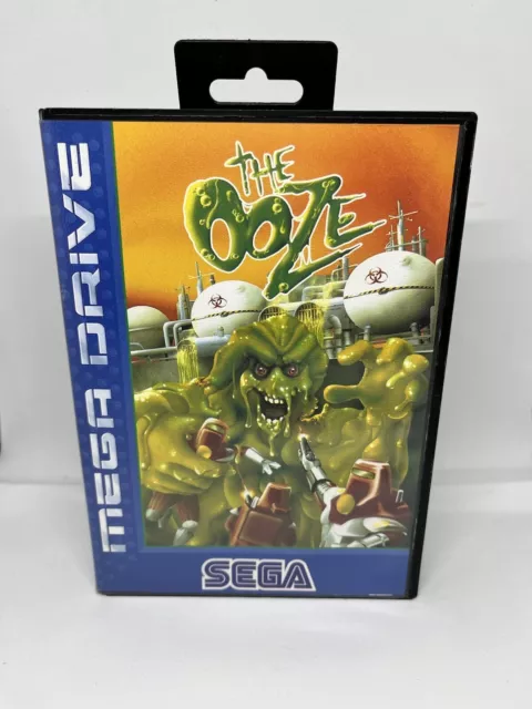 Sega Mega Drive Spiel : The Ooze - Modul Anleitung OVP / PAL Game