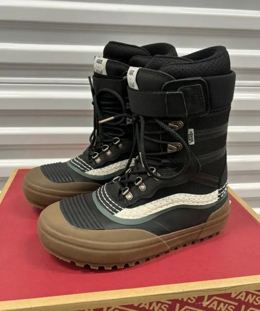 Vans Standard XF MTE Wolle Nyvelt Snowboard Boot Mens 10 Black Gum New