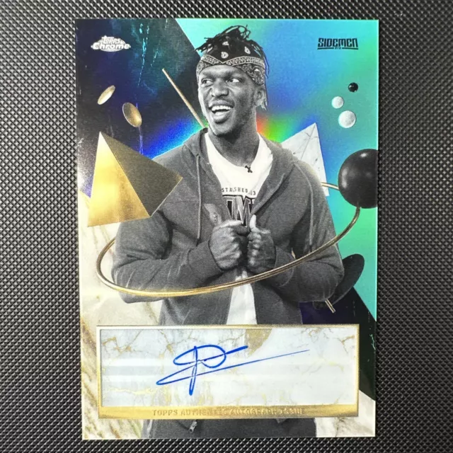 Topps Sidemen Chrome 2023 - KSI [JJ] "Olajide Olatunji" Marble Gold Auto /250