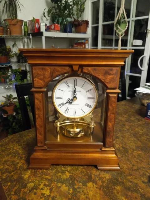 Howard Miller Statesboro Westminster Chime Mantel Clock Model 635-167 Tested...