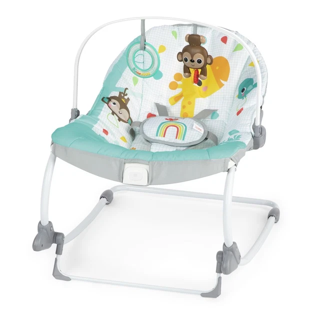 Newborn Comfy Baby Bouncer - Infant to Toddler Rocker with Soothing Vibrations