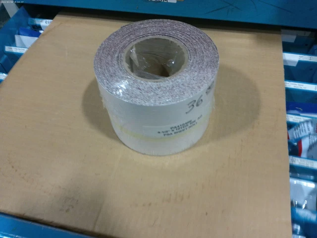 Alfa 4-1/2" x 10 Yard x 40 Grit PSA Paper PA41040E