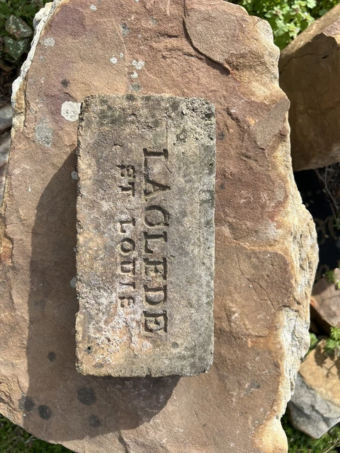 Historical Laclede St. Louis Antique Fire Brick