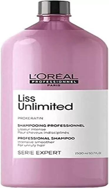 L’Oreal Serie Expert Liss Unlimited Shampoo 1500ml Intensive Hair Smoother