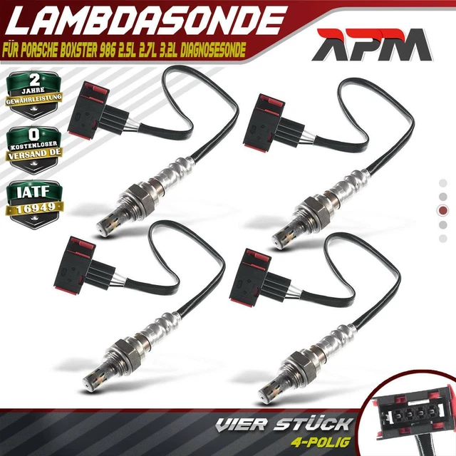 Sonde Lambda Sonde De Diagnostic Après Catalyseur Pour Porsche Boxster 986 2.5L 2.7L 3.2L 1996-2002 - Référence 98660612600