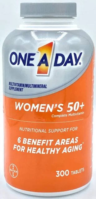 One A Day Womens 50+ Complete Multivitamin 300 Tablets Exp. 5/2024