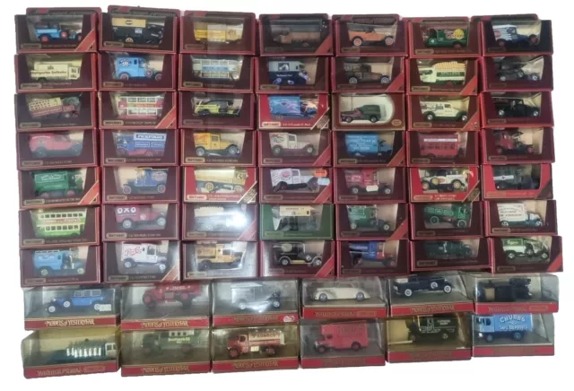 Large Collection Of Matchbox Models Of Yesteryear Diecast Model Vehicles Joblot