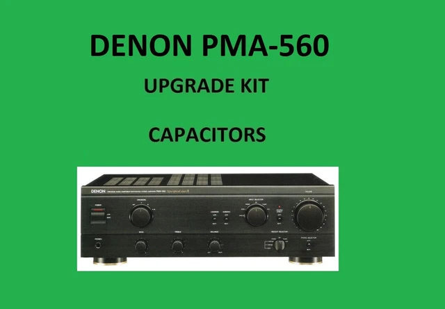 Kit De Réparation Denon POA-S10 - Tous Condensateurs, Neuf, Pour Ampli Stéréo