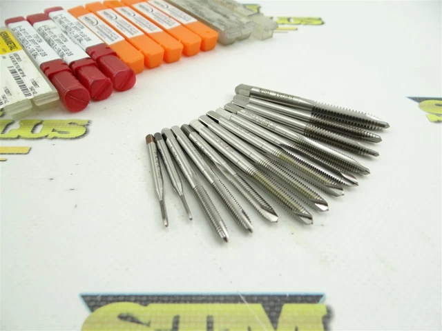 11 New! Assorted Hss Taps #1-64Nc To 1/4"-20Nc Regal Titan