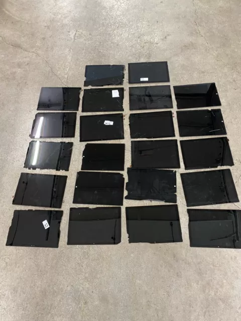 Para Piezas O Reparar Lote De 22 Microsoft Surface pro Rajada Pantallas Mezclado