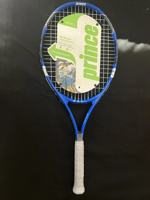 Raquette de tennis verte vintage rétro 1982 Prince classique 4 1/4- 5/8
