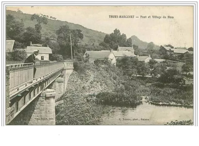 14.Thury-Harcourt.pont Et Village Du Hom