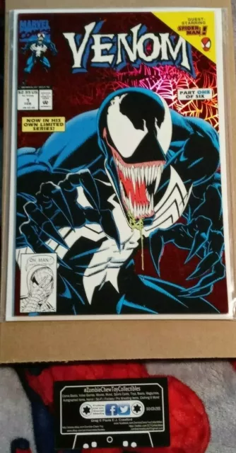 Venom Lethal Protector #1 🔑 MARVEL KEY 1st VENOM TITLE & 1st App. Orwell Taylor