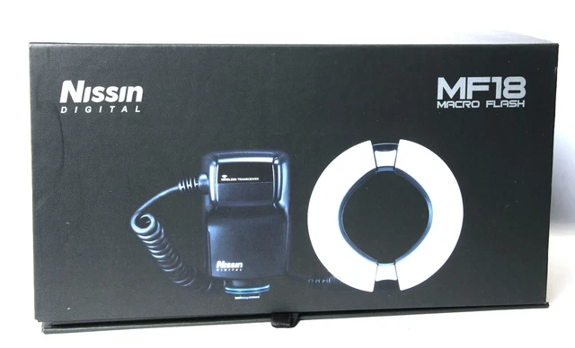 Nissin MF-18 Macro Flash! Pour Nikon I-Ttl ! Présente Modèle Commerçant